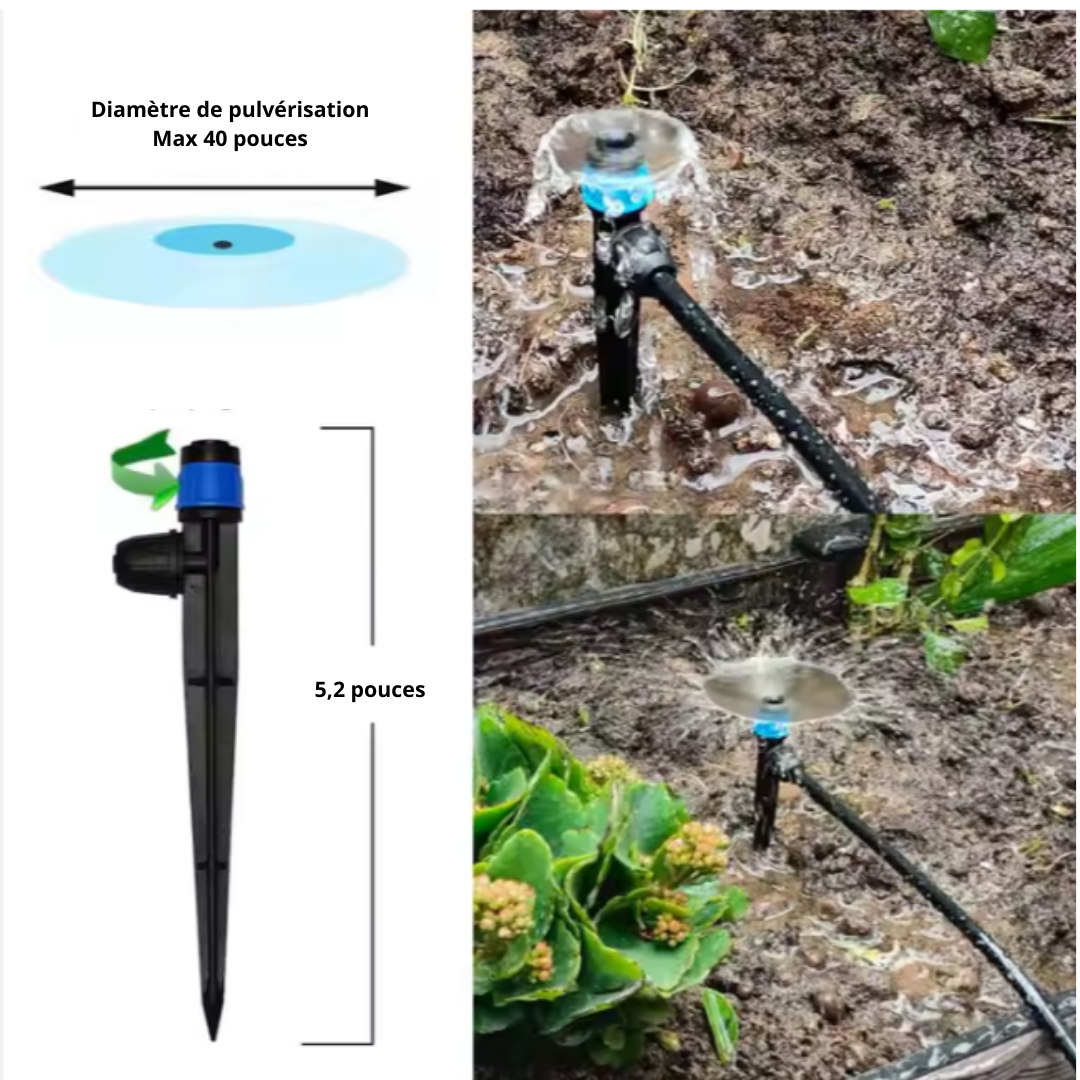 Système d'irrigation automatique de plantes